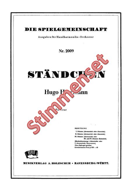 Vorderes Coverbild Ständchen