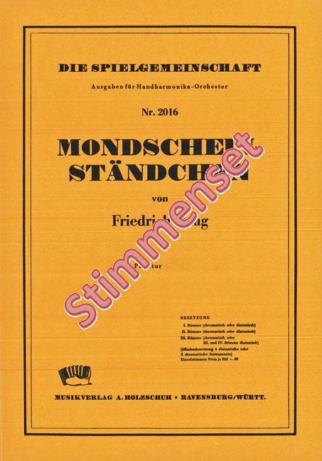 Vorderes Coverbild Mondscheinständchen