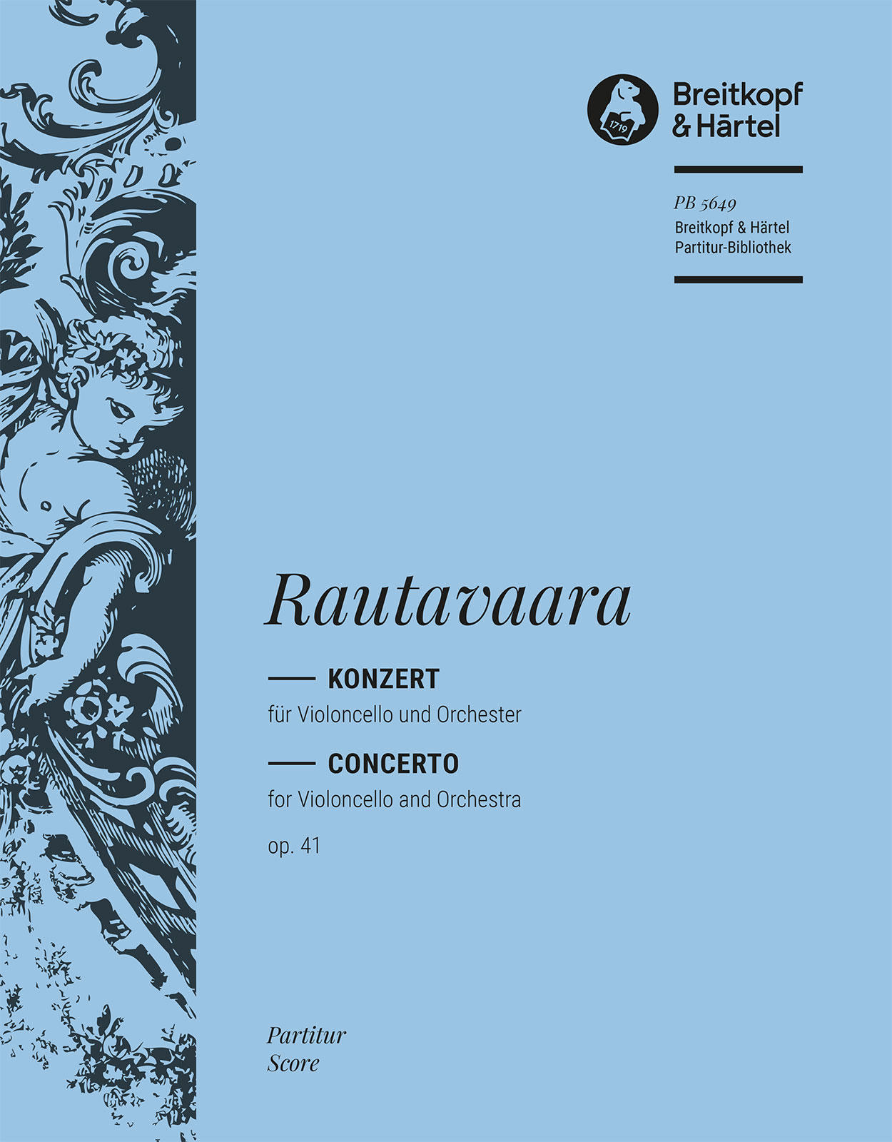 Vorderes Coverbild Konzert für Violoncello und Orchester op. 41