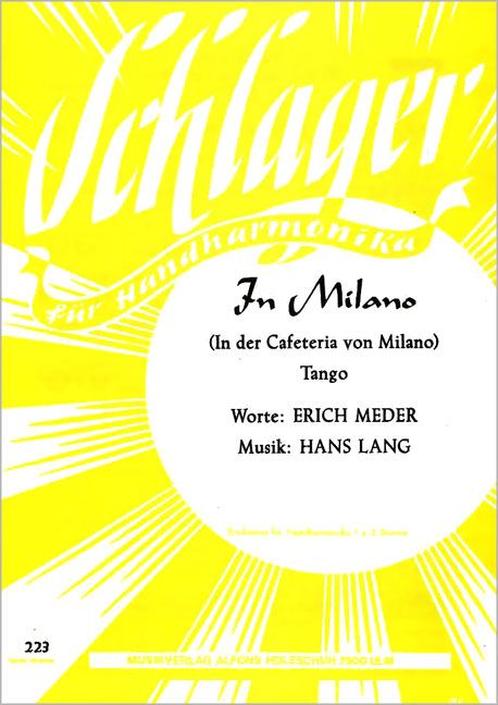 Vorderes Coverbild In Milano