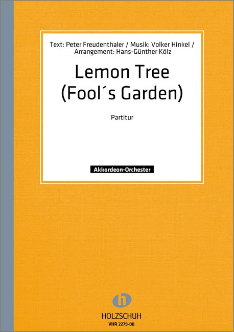 Vorderes Coverbild Lemon Tree, Partiur