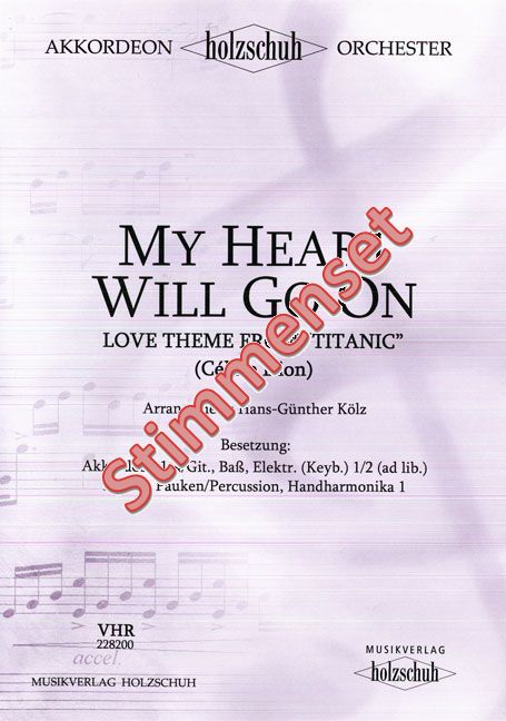 Vorderes Coverbild My Heart Will Go On