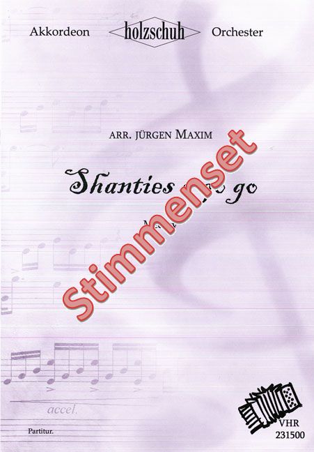 Vorderes Coverbild Shanties a go go