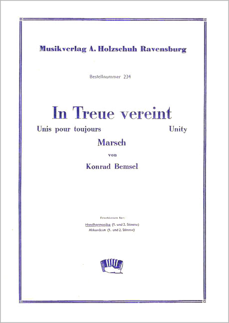 Vorderes Coverbild In Treue Vereint