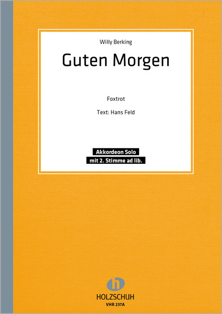 Vorderes Coverbild Guten Morgen