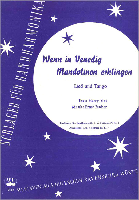 Vorderes Coverbild Wenn In Venedig Mandolinen Erkl