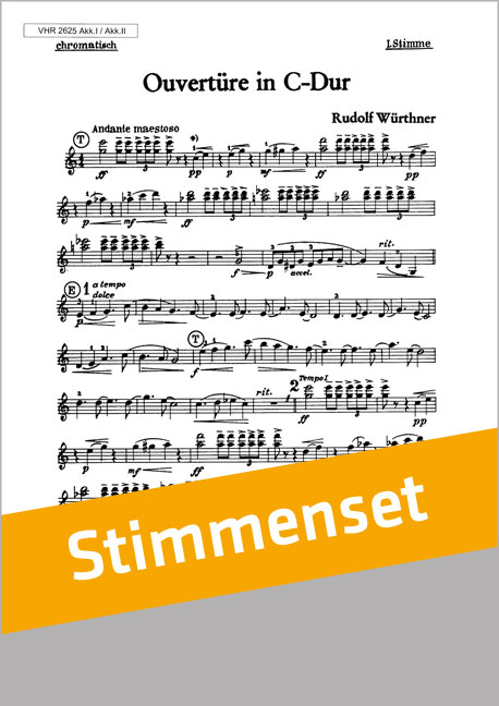Vorderes Coverbild Ouvertüre in C-Dur
