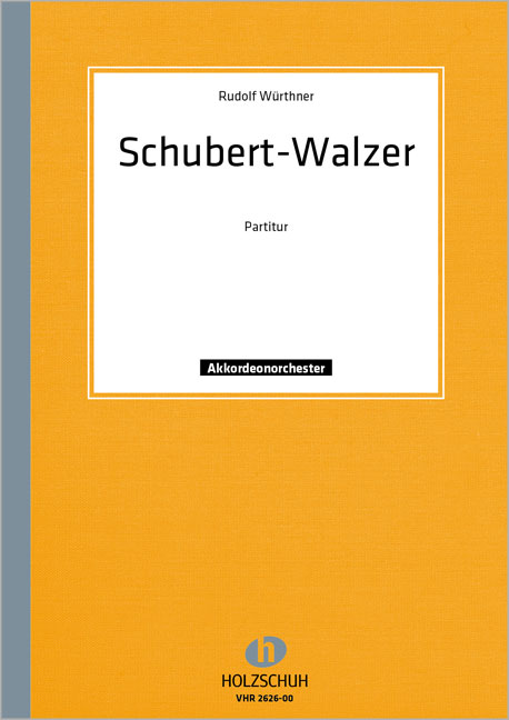 Vorderes Coverbild Schubert Walzer