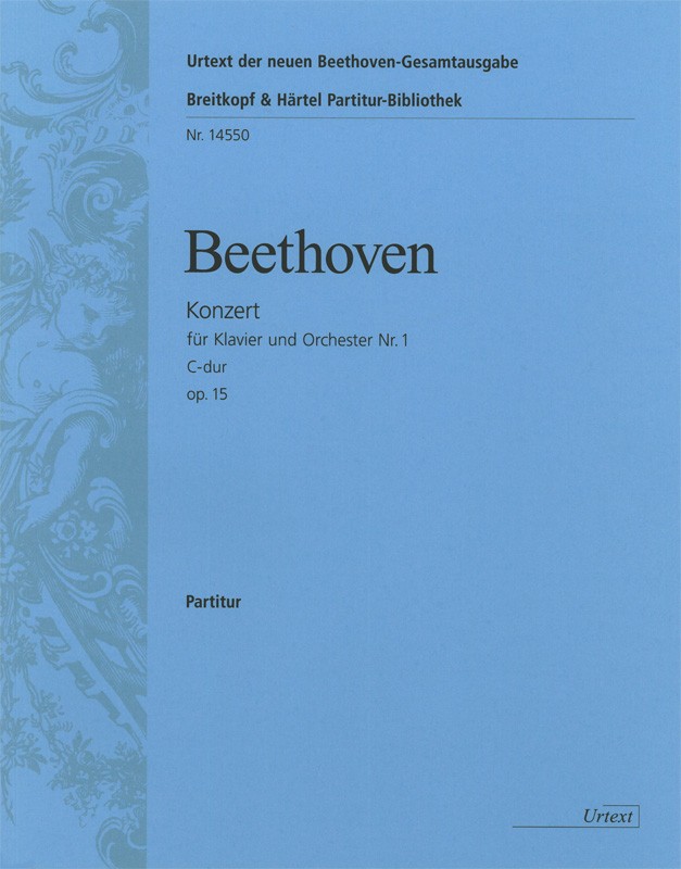 Vorderes Coverbild Konzert für Klavier und Orchester Nr. 1 C-Dur op. 15