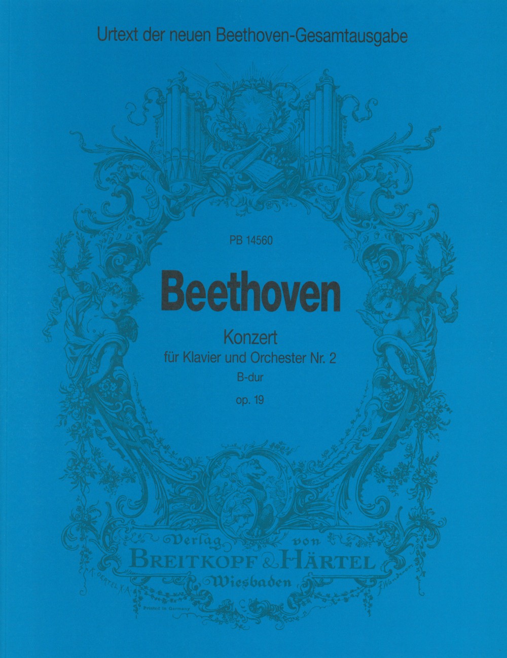 Vorderes Coverbild Konzert für Klavier und Orchester Nr. 2 B-Dur op. 19