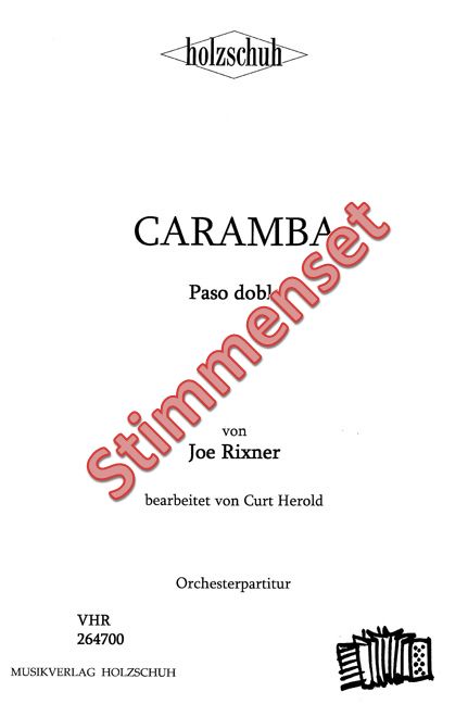 Vorderes Coverbild Caramba