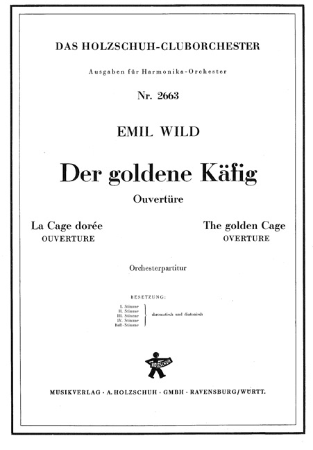 Vorderes Coverbild Der goldene Käfig