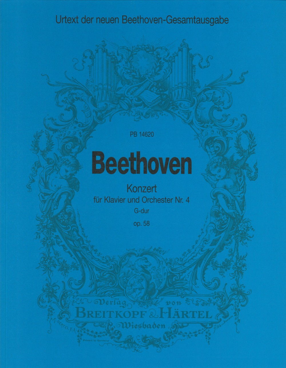 Vorderes Coverbild Konzert für Klavier und Orchester Nr. 4 G-Dur op. 58