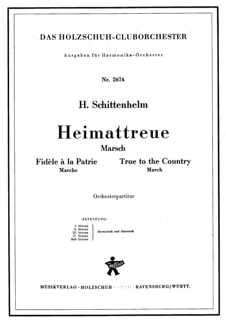 Vorderes Coverbild Heimattreue