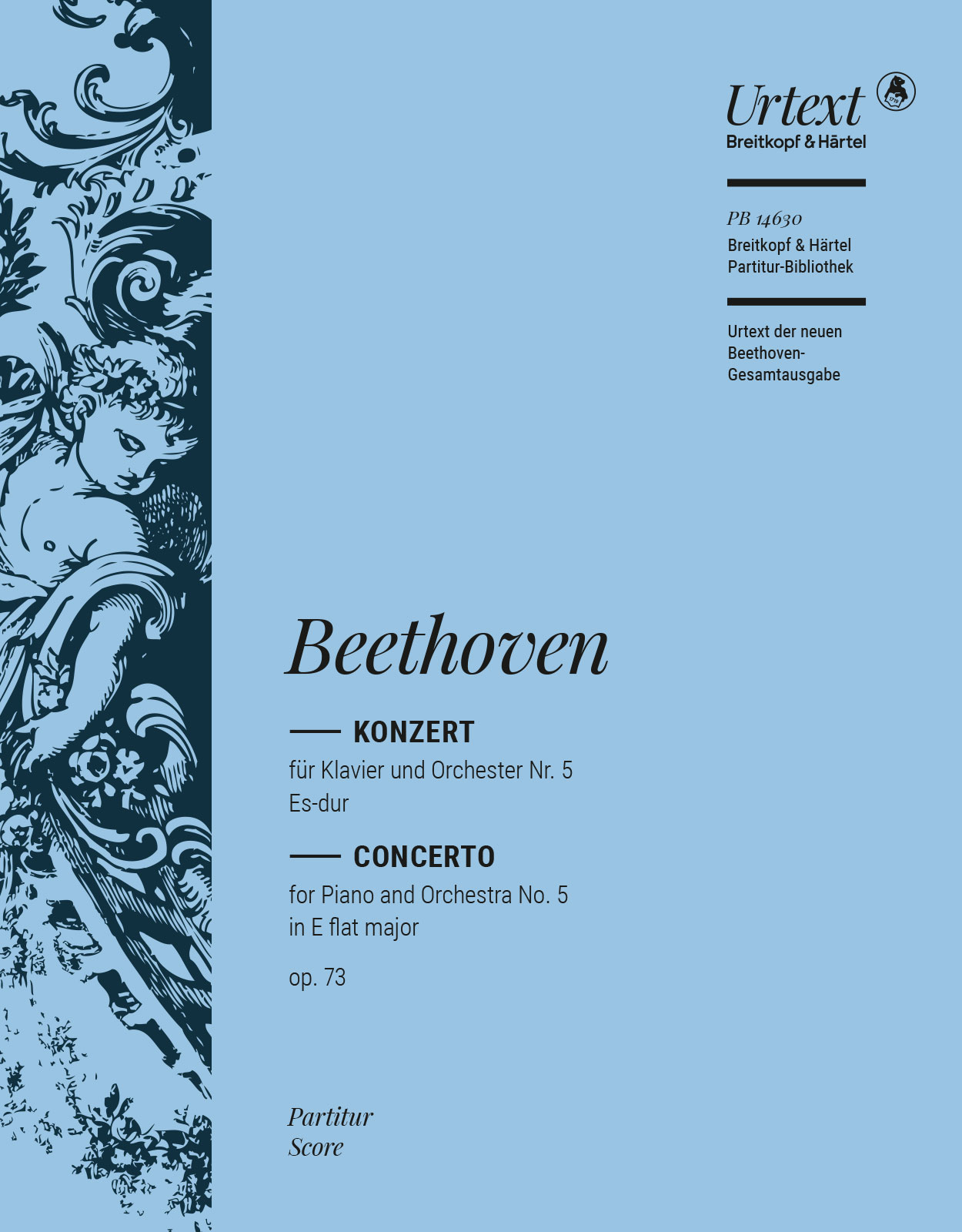 Vorderes Coverbild Konzert für Klavier und Orchester Nr. 5 Es-Dur op. 73 "Emperor"