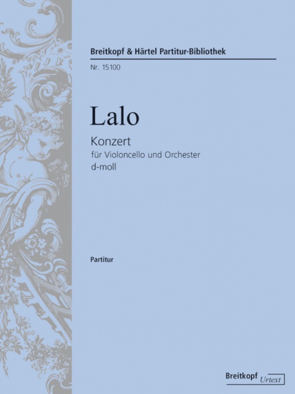 Vorderes Coverbild Violoncellokonzert d-moll (1877)