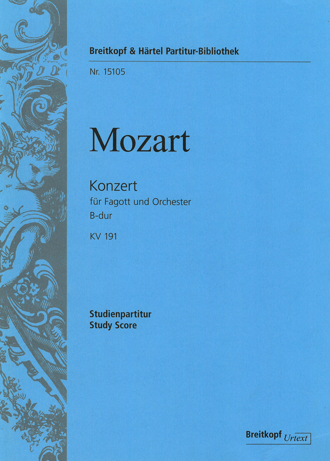 Anderes Coverbild Fagottkonzert B-dur KV 191 (186e)