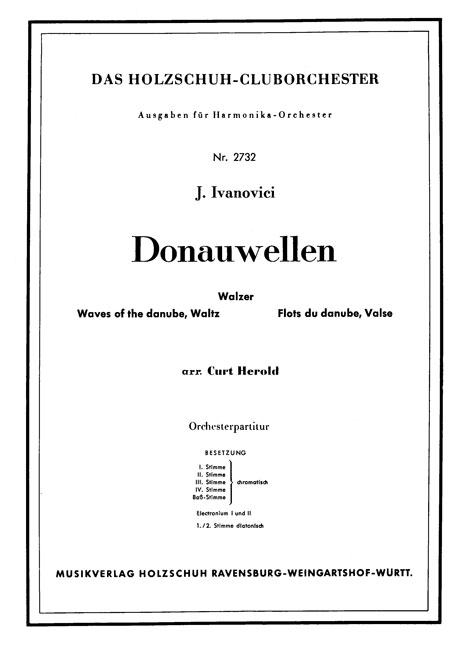 Vorderes Coverbild Donauwellen