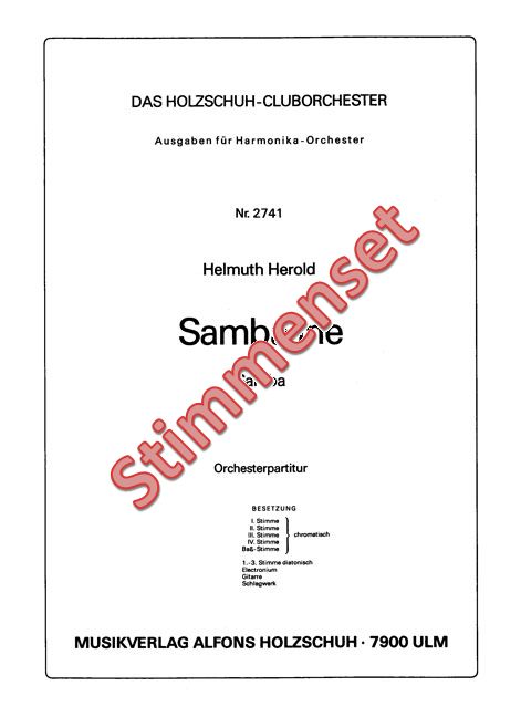 Vorderes Coverbild Sambaline