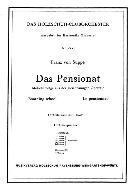 Vorderes Coverbild Das Pensionat