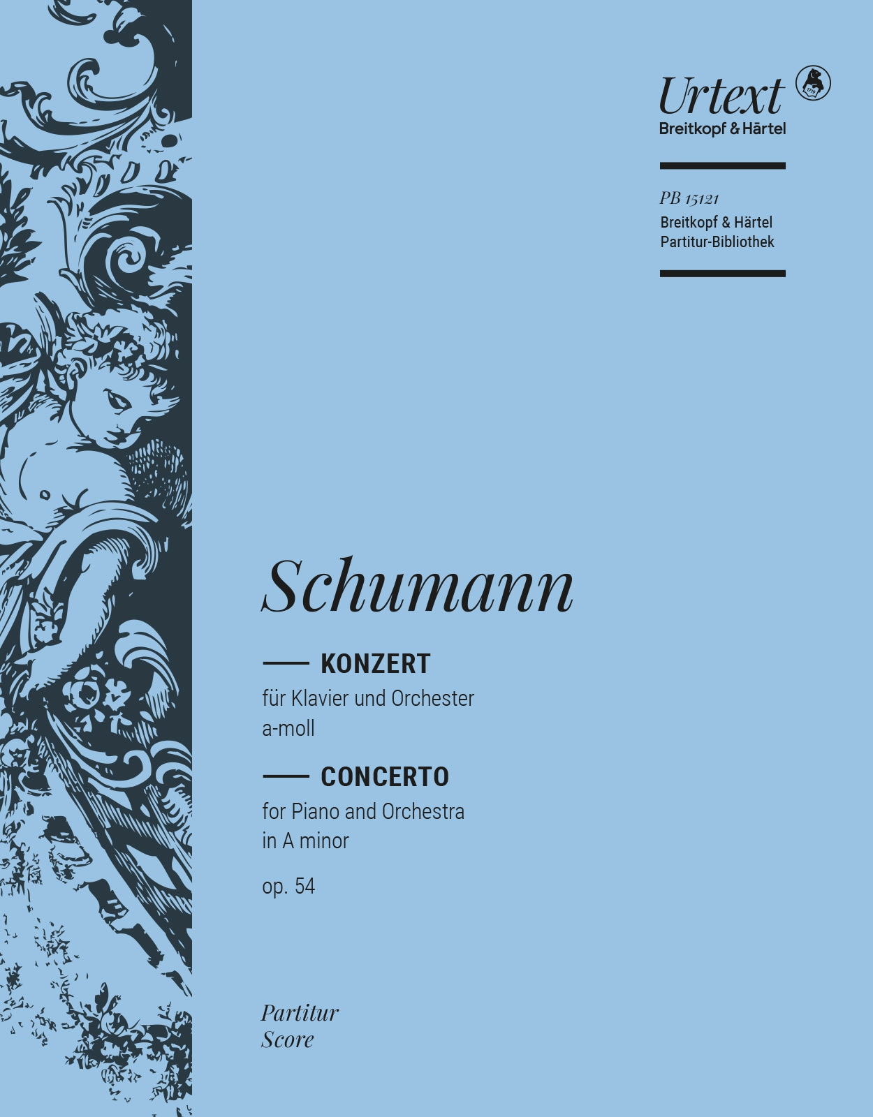 Vorderes Coverbild Klavierkonzert a-moll op. 54