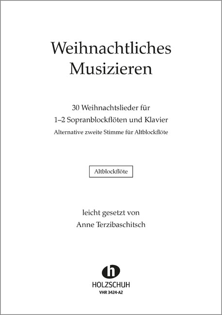 Vorderes Coverbild Weihnachtliches Musizieren