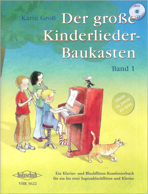 Vorderes Coverbild Der große Kinderlieder-Baukasten, Band 1 (mit CD)