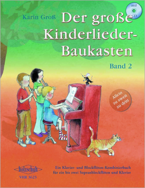Vorderes Coverbild Der große Kinderlieder-Baukasten, Band 2 (mit CD)