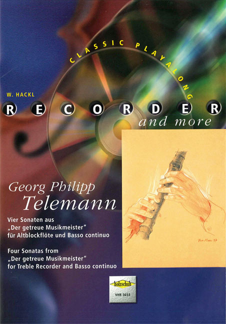 Vorderes Coverbild Vier Sonaten aus Der getreue Musikmeister