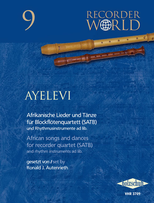 Vorderes Coverbild ayelevi - Afrikanische Lieder und Tänze