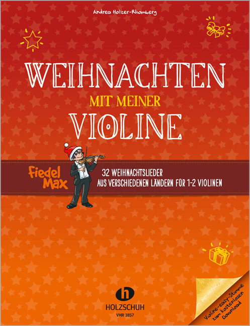Vorderes Coverbild Weihnachten mit meiner Violine