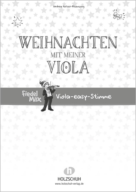 Vorderes Coverbild Weihnachten mit meiner Viola
