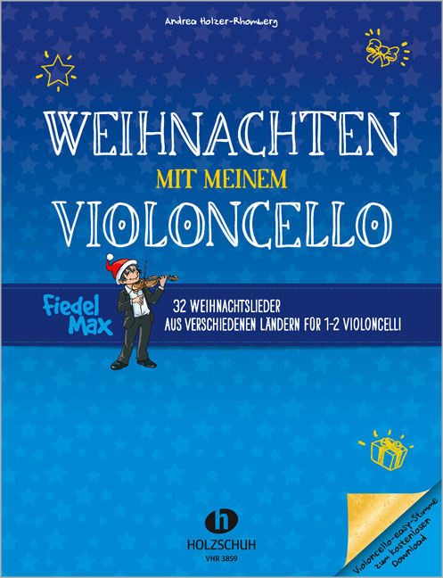 Vorderes Coverbild Weihnachten mit meinem Violoncello