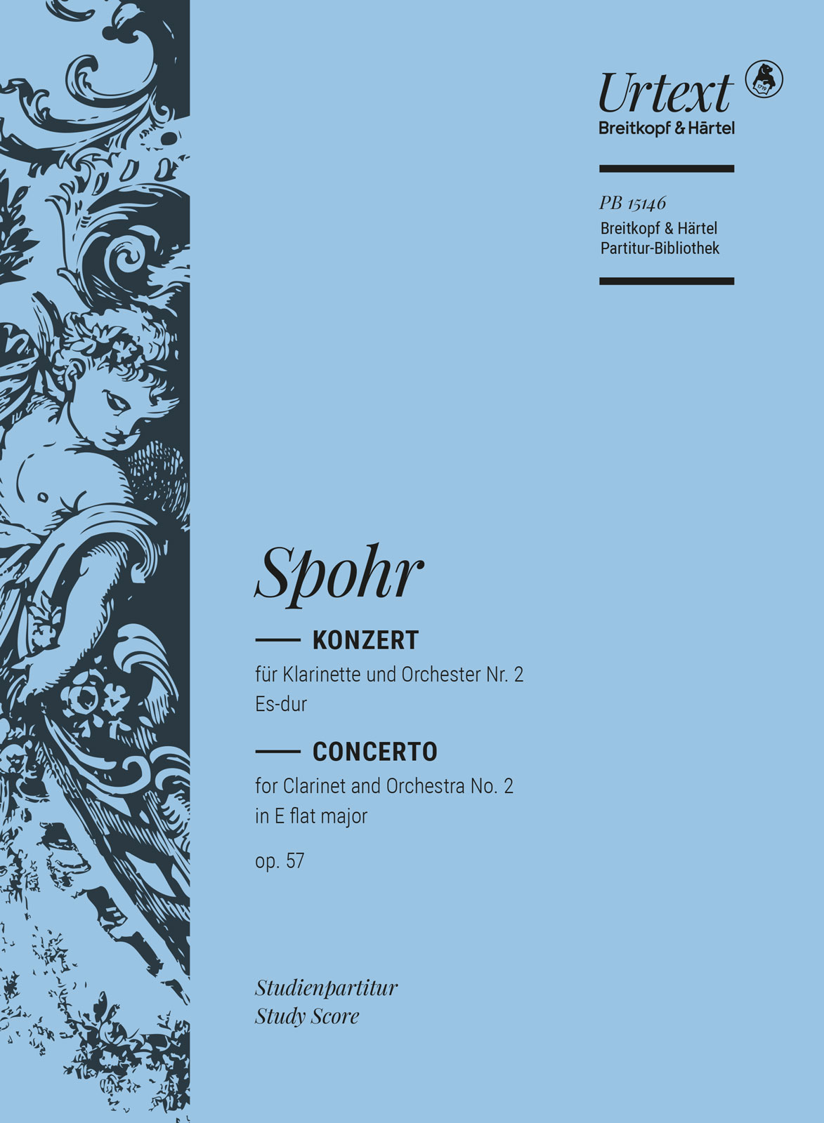 Vorderes Coverbild Klarinettenkonzert Nr. 2 Es-dur op. 57