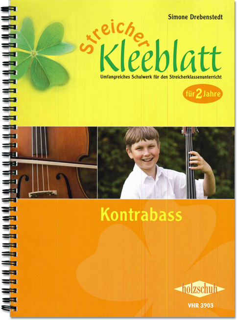 Vorderes Coverbild Streicher-Kleeblatt, Schülerband