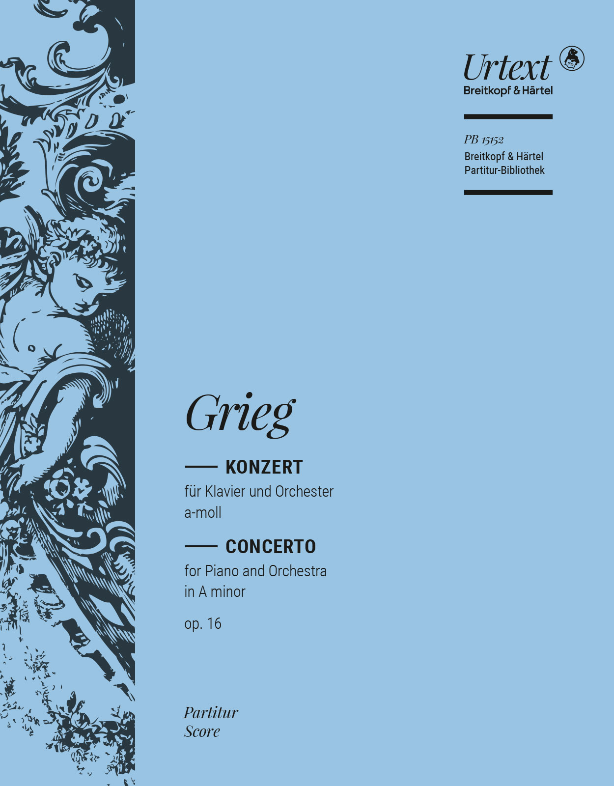 Vorderes Coverbild Klavierkonzert a-moll op. 16