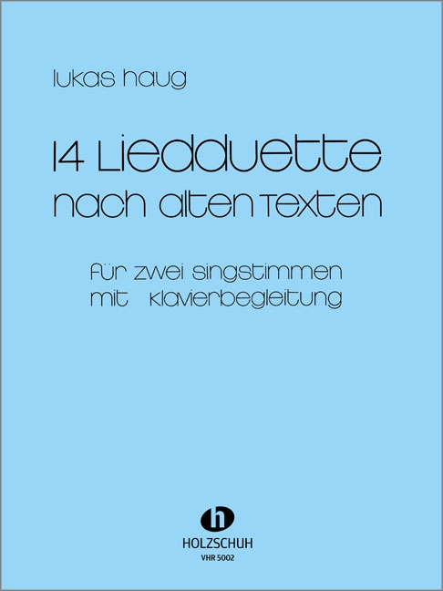Vorderes Coverbild 14 Liedduette nach alten Texten
