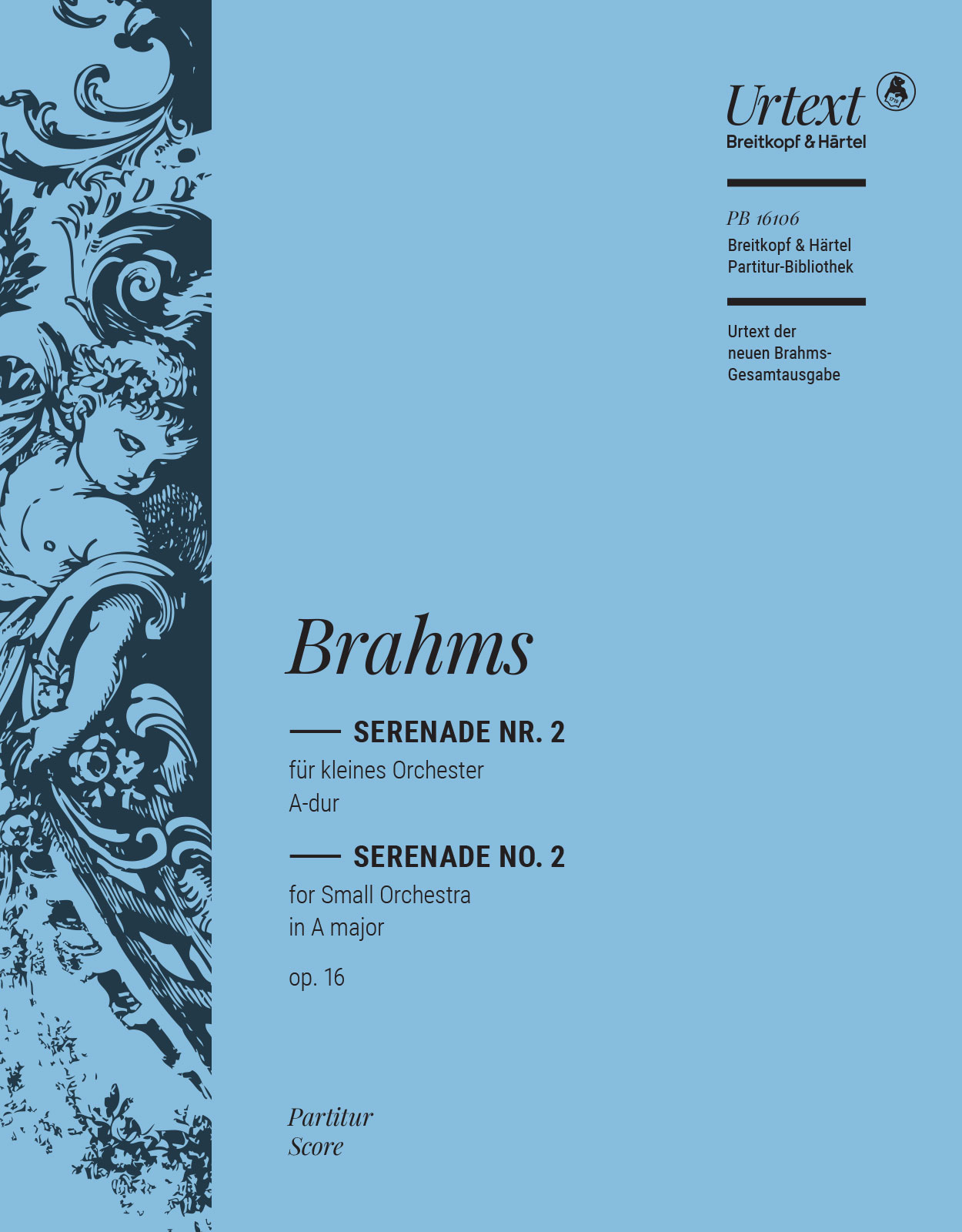 Vorderes Coverbild Serenade Nr. 2 A-dur op. 16