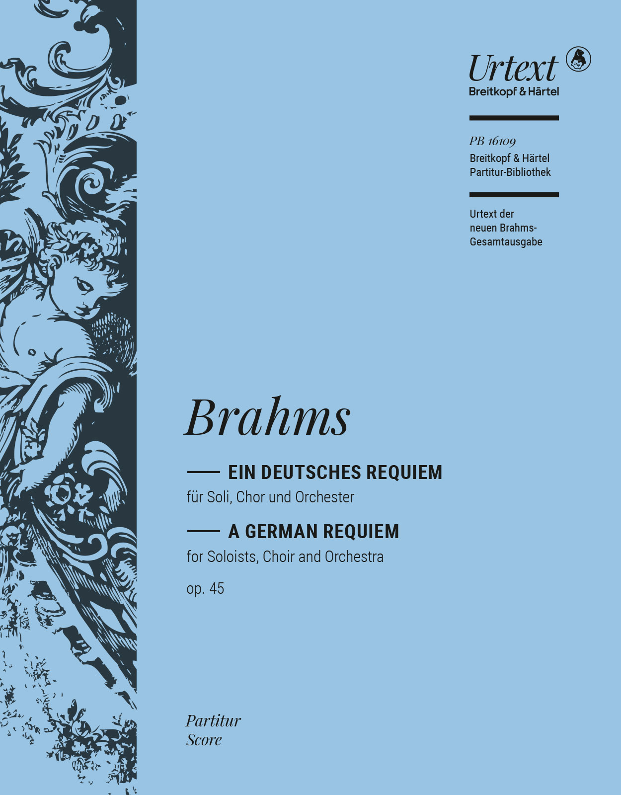 Vorderes Coverbild Ein deutsches Requiem op. 45