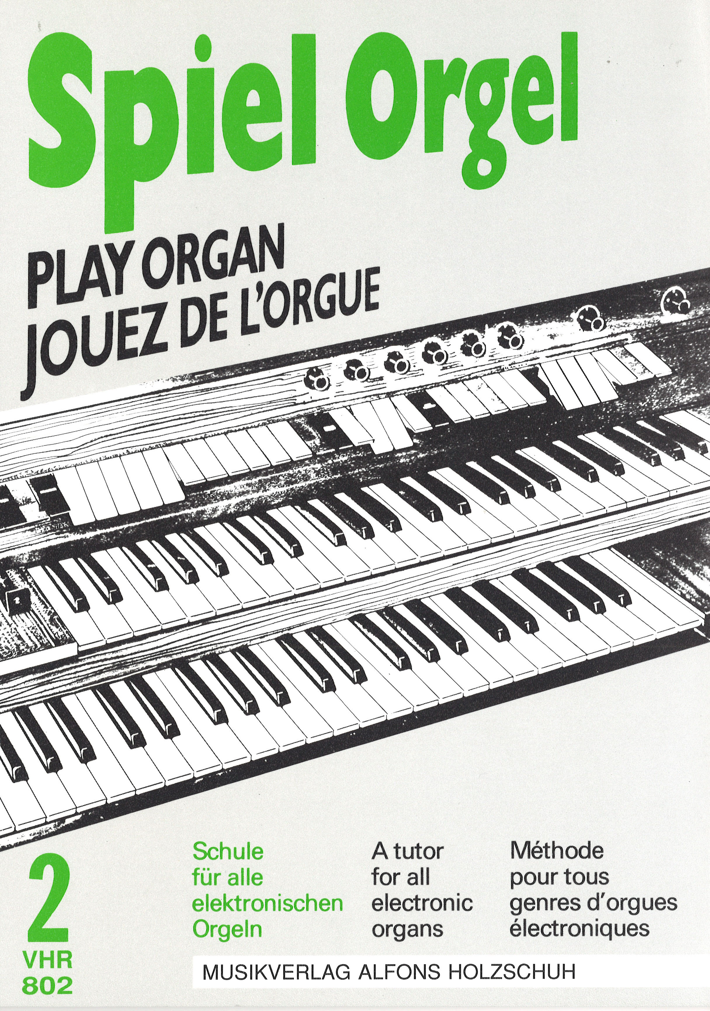 Vorderes Coverbild Spiel Orgel 2