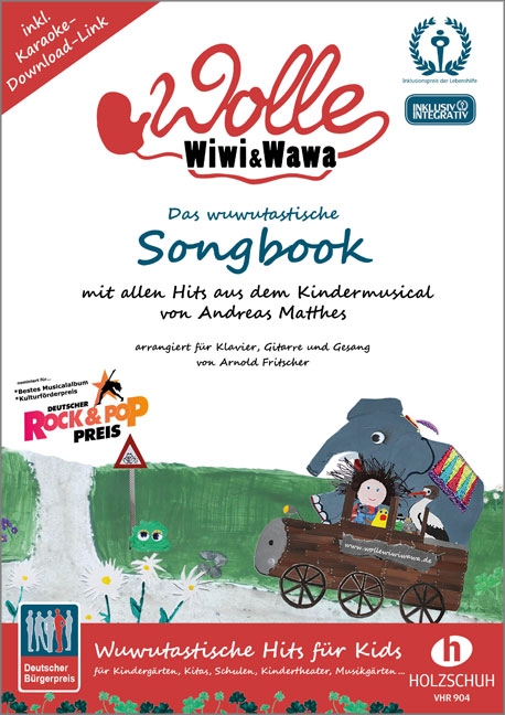 Vorderes Coverbild Wolle, Wiwi & Wawa - Das wuwutastische Songbook