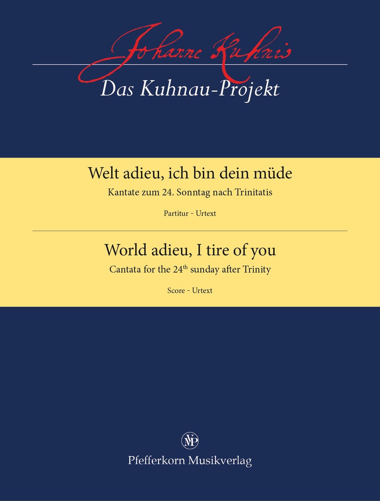 Vorderes Coverbild Welt adieu, ich bin dein müde
