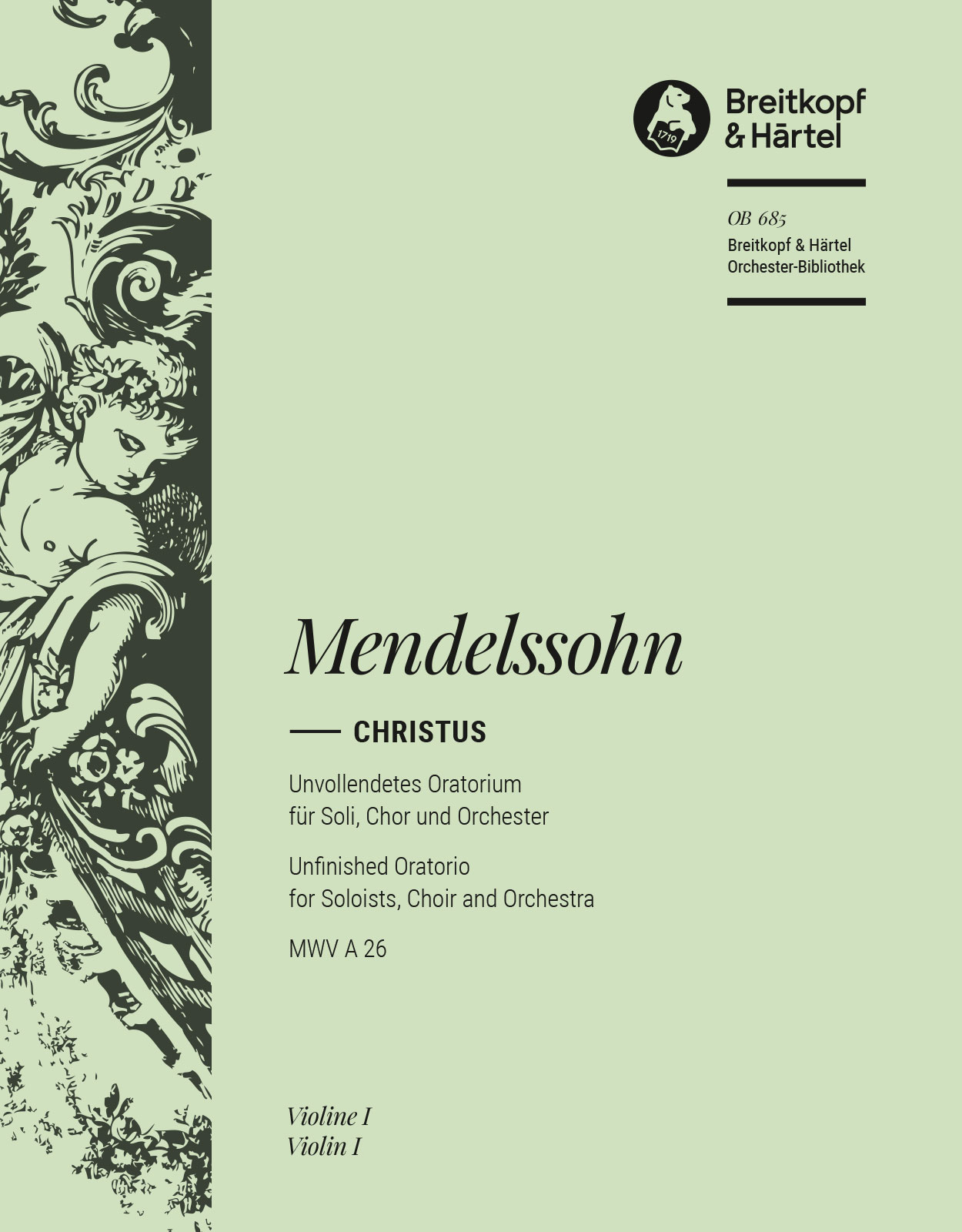 Vorderes Coverbild Christus [op. 97] MWV A 26