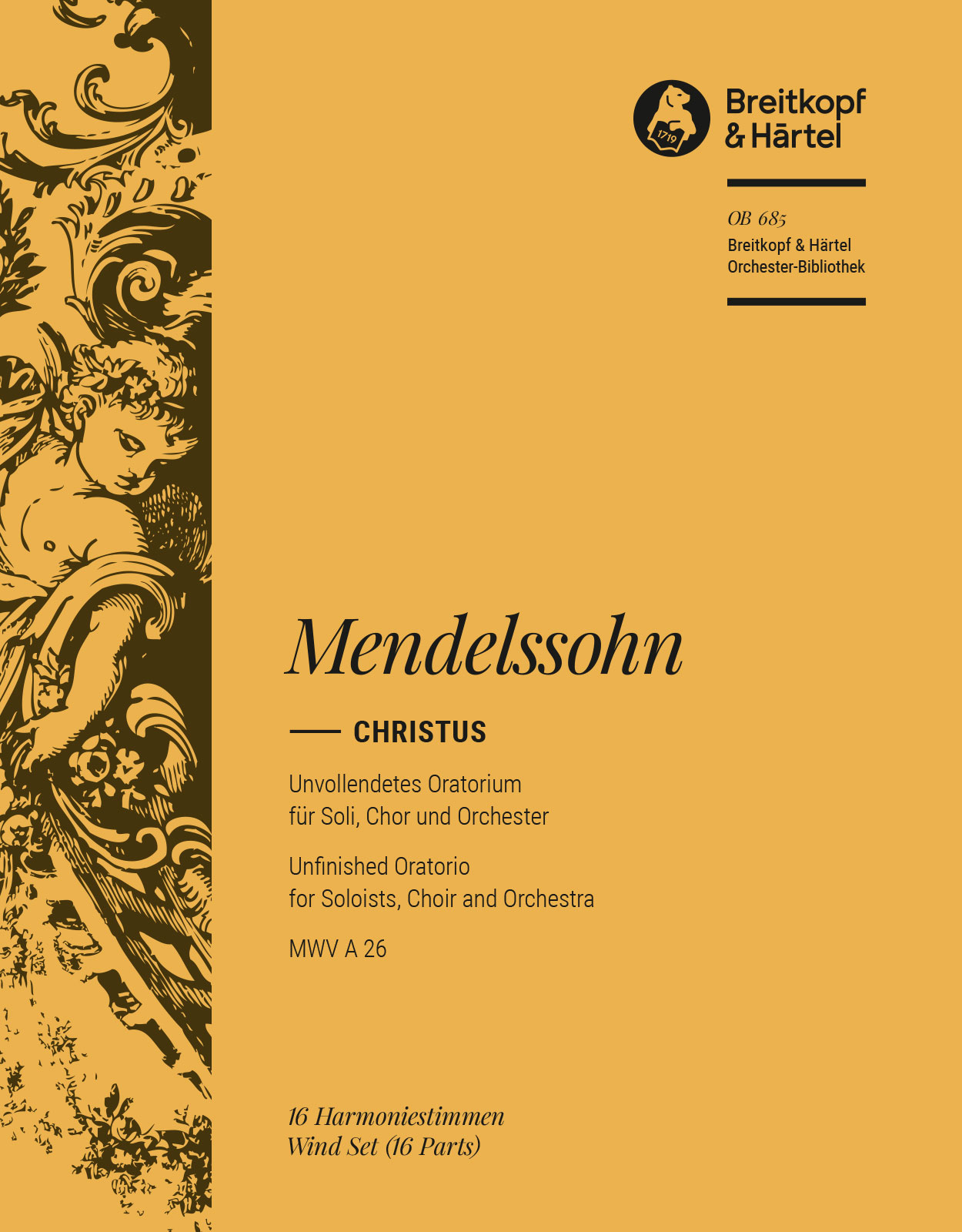 Vorderes Coverbild Christus [op. 97] MWV A 26