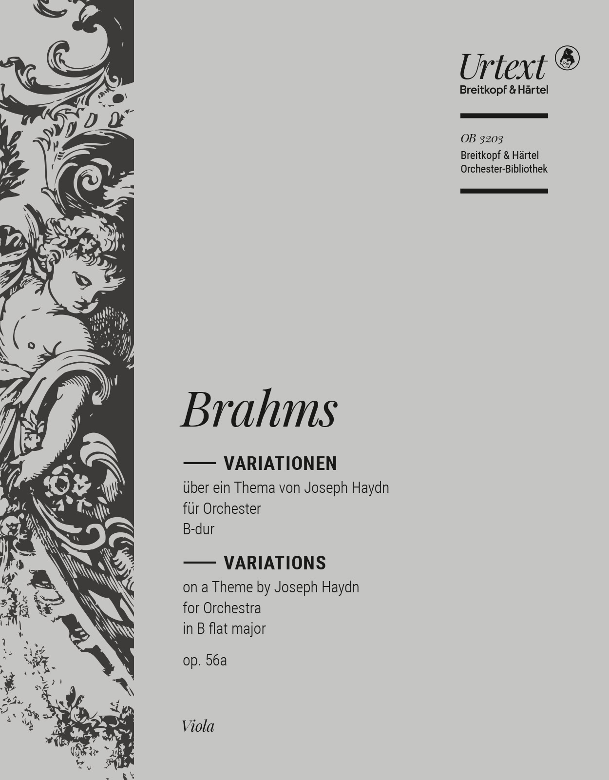 Vorderes Coverbild Haydn-Variationen B-dur op. 56a
