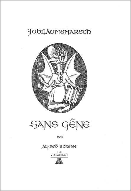 Vorderes Coverbild Sans-Gene (Jubiläumsmarsch)