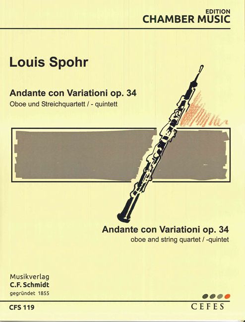 Vorderes Coverbild Andante con Variazioni op. 34