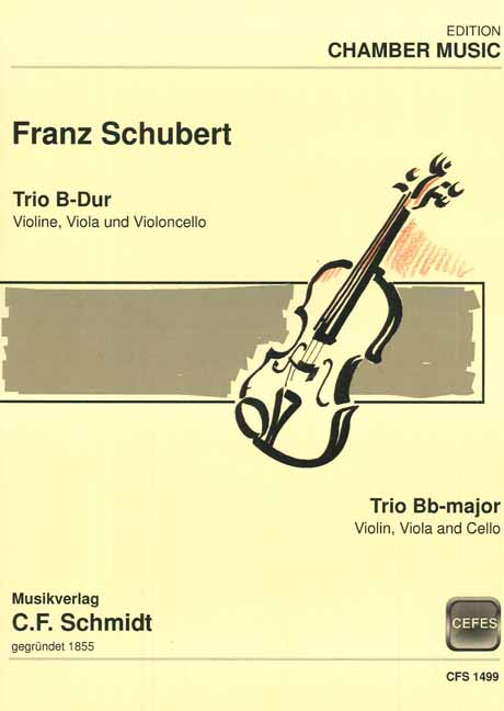 Vorderes Coverbild Trio B-Dur
