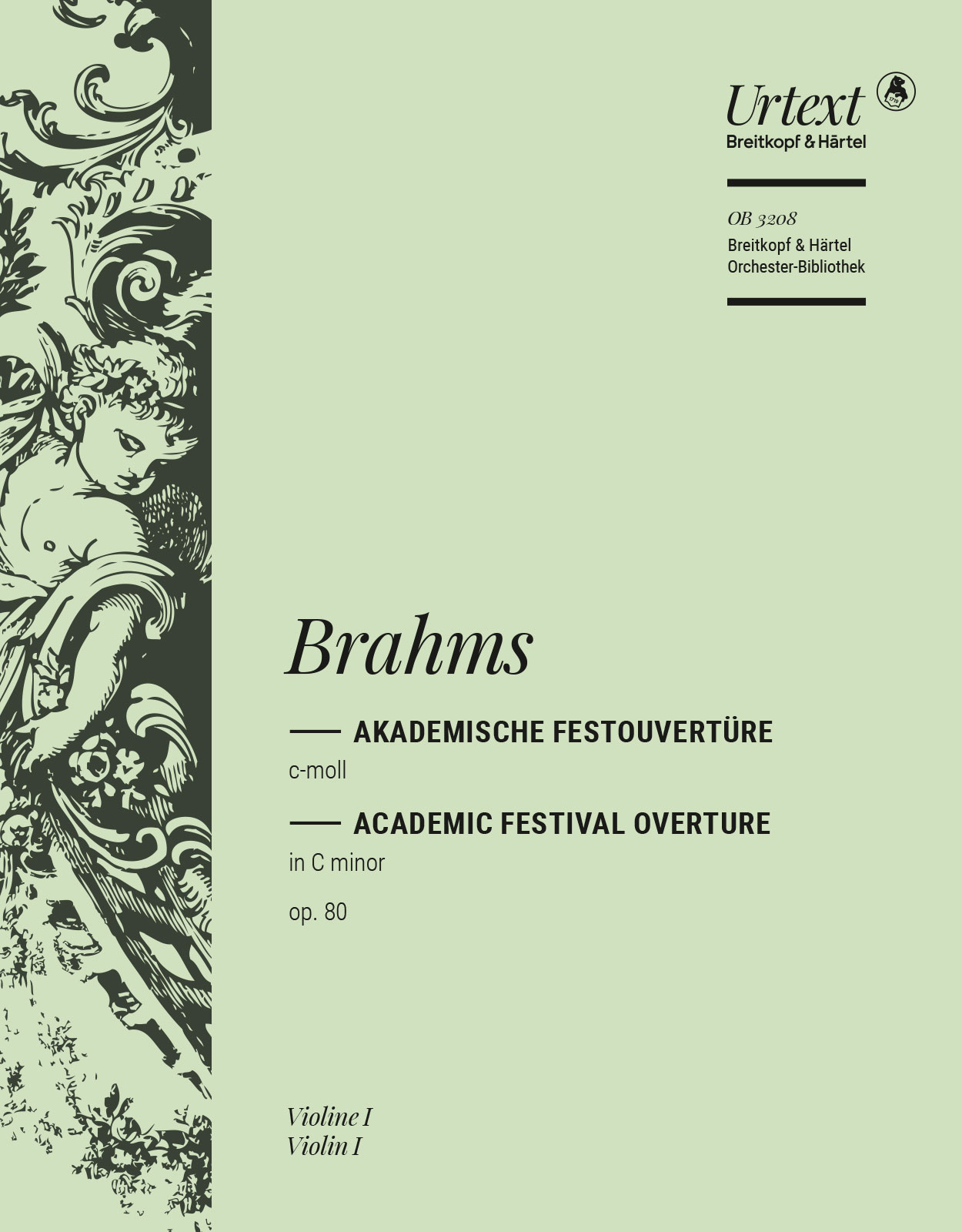 Vorderes Coverbild Akademische Festouvertüre c-moll op. 80