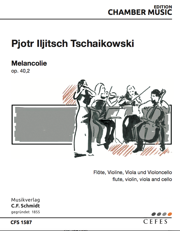 Vorderes Coverbild Melancolie op 40 Nr. 2